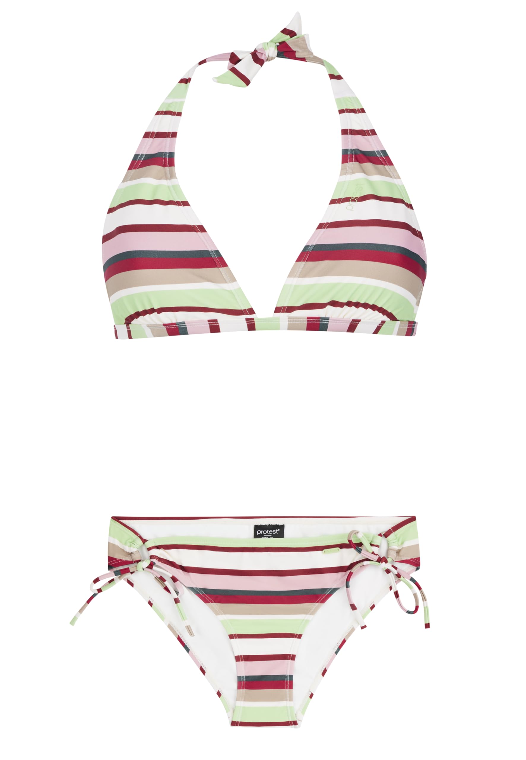 Protest Women's Matcha Green Prtadmirer 24 Triangle Bikini