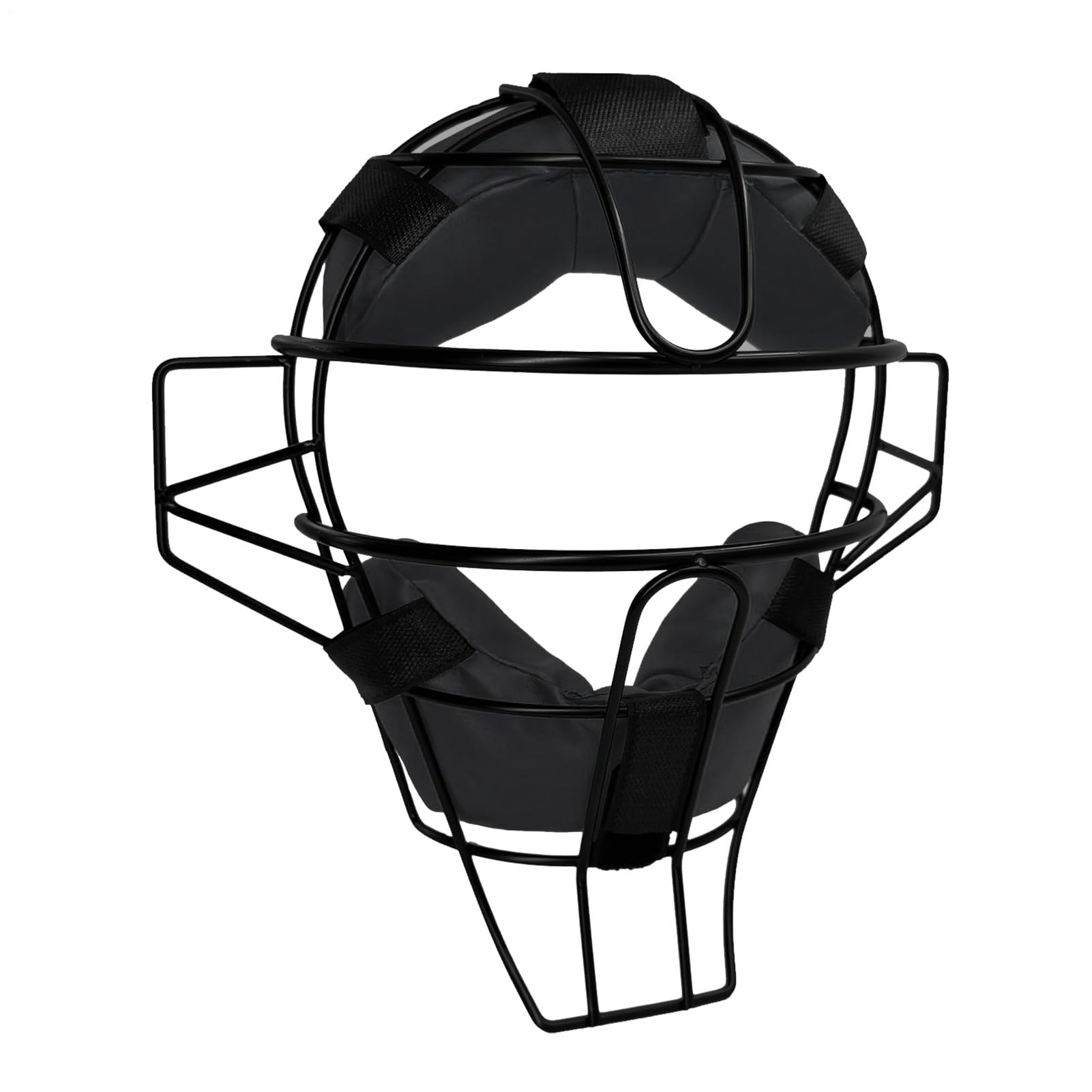 Baseball-Catcher-Maske, Schiedsrichter-Gesichtsmaske,Schiedsrichter-Gesichtsmaskenkäfig verstellbar | Traditionelle, sicher sitzende Vollgesichts-Catcher-Schutzmaske mit Drahtrahmen für Baseball