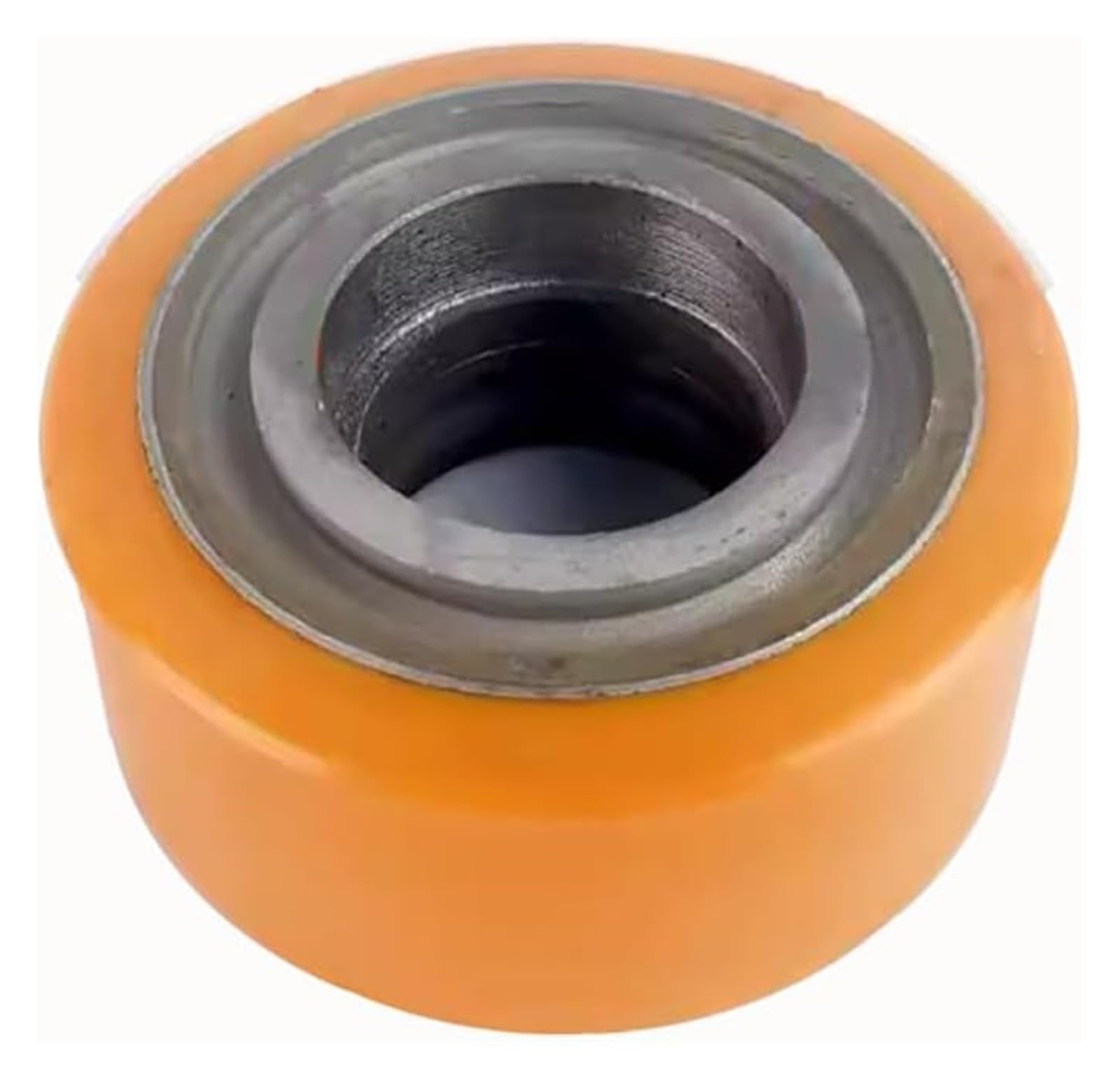 Rulli per transpallet, Set completo di ruote in PU for transpallet/camion senza cuscinetto, foro rullo for transpallet da 20 mm, dimensioni multiple, ruota motrice ausiliaria(100x40x47 14)