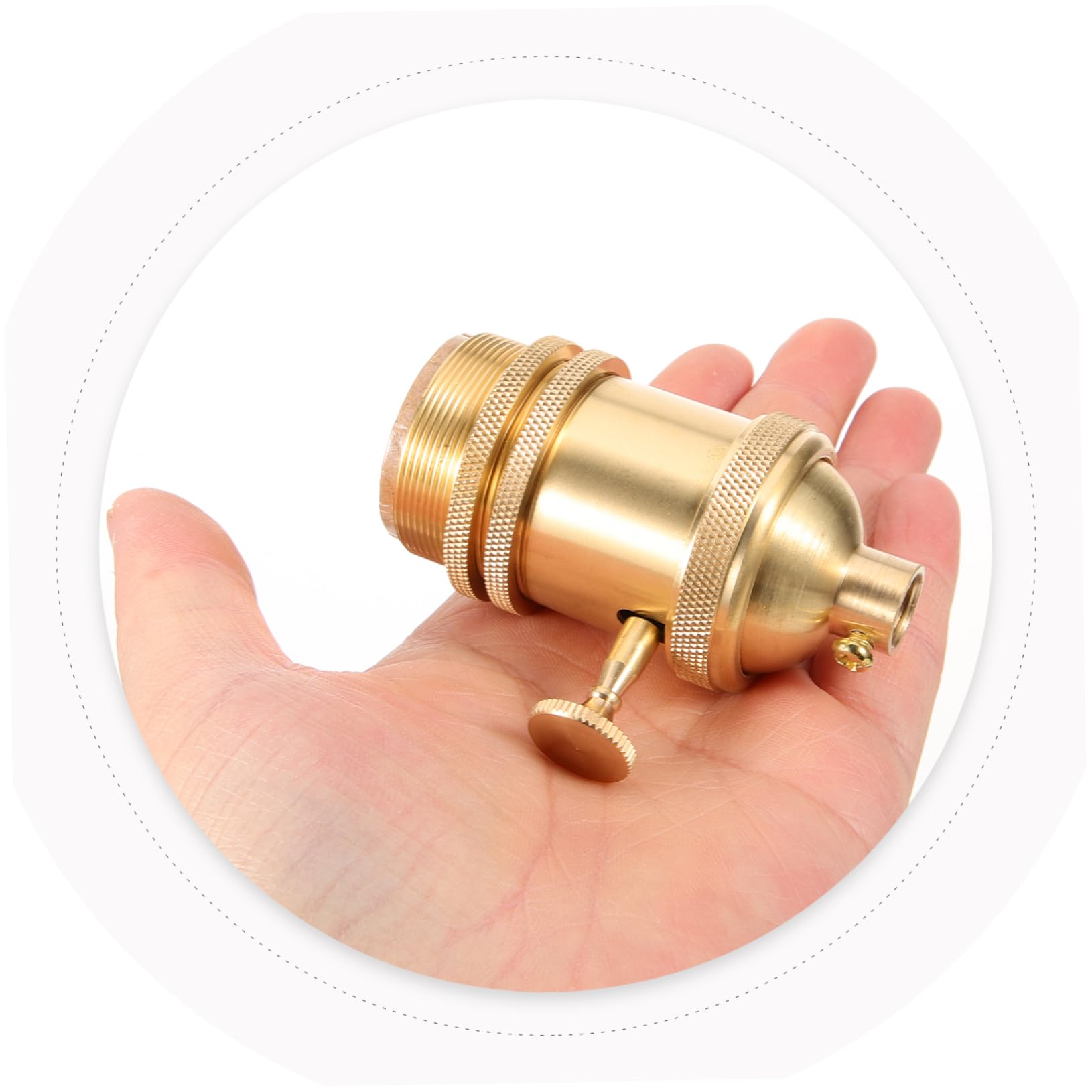 Angoily 5 Pièces Support De Lampe Rétro Douille De Lampe Vintage E26/E27 Douille De Lumière Industrielle Douille De Lampe 3 Voies Douille De Lampe Suspendue Douille D'Ampoule Edison