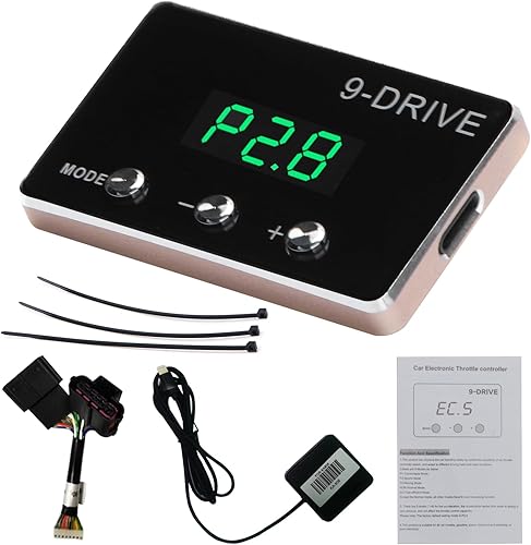 Miniatura 20 de Controlador de Respuesta del Acelerador, 9 Drive Acelerador de Pedal de Carreras Electrónico Inteligente de 9 Modos para Dodge Challenger Charger