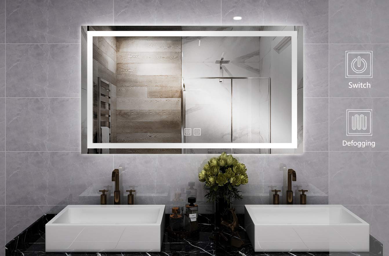 Buy WIDELUCK LED Backlit Bathroom Vanity Mirror 30x20 with Lights