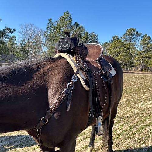 STARKENBURG COMPANY Personalized Horse Saddle Bag, Saddle Pommel Bag, Horse Tack, Horse Gifts, Horse Stuff, Equestrian Gifts, Saddle Accessories - Thumbnail 5