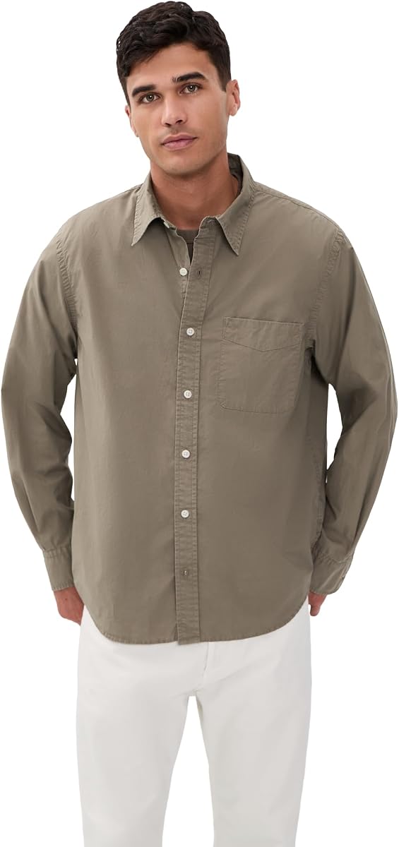 Madewell Men's Long Sleeve Poplin Shirt