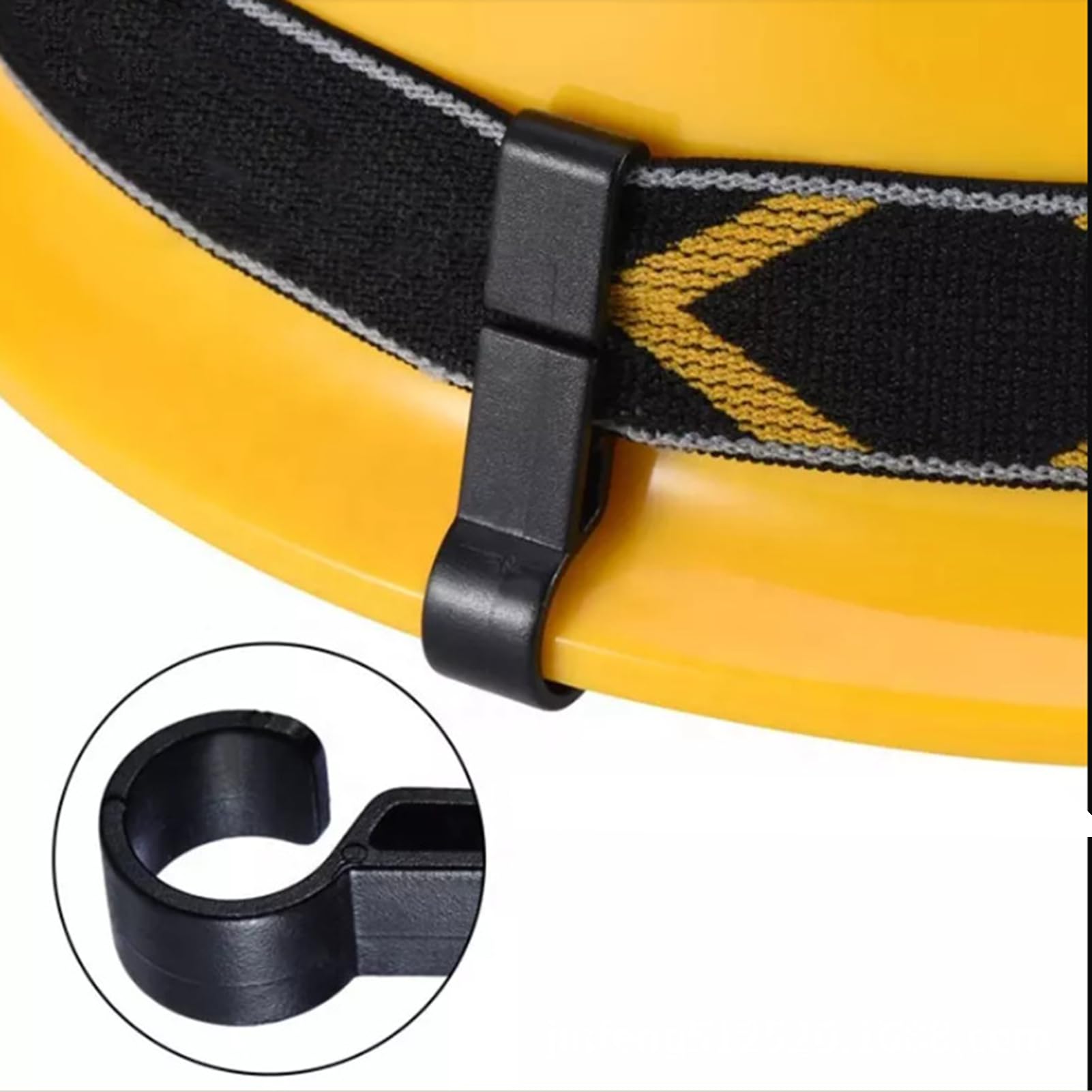 Ganchos para Casco De Seguridad para Linterna Frontal - 10 Piezas Ganchos para Lámparas Frontales | Accesorios para Casco De Seguridad,para Trabajos Exteriores Construccion Mantenimiento