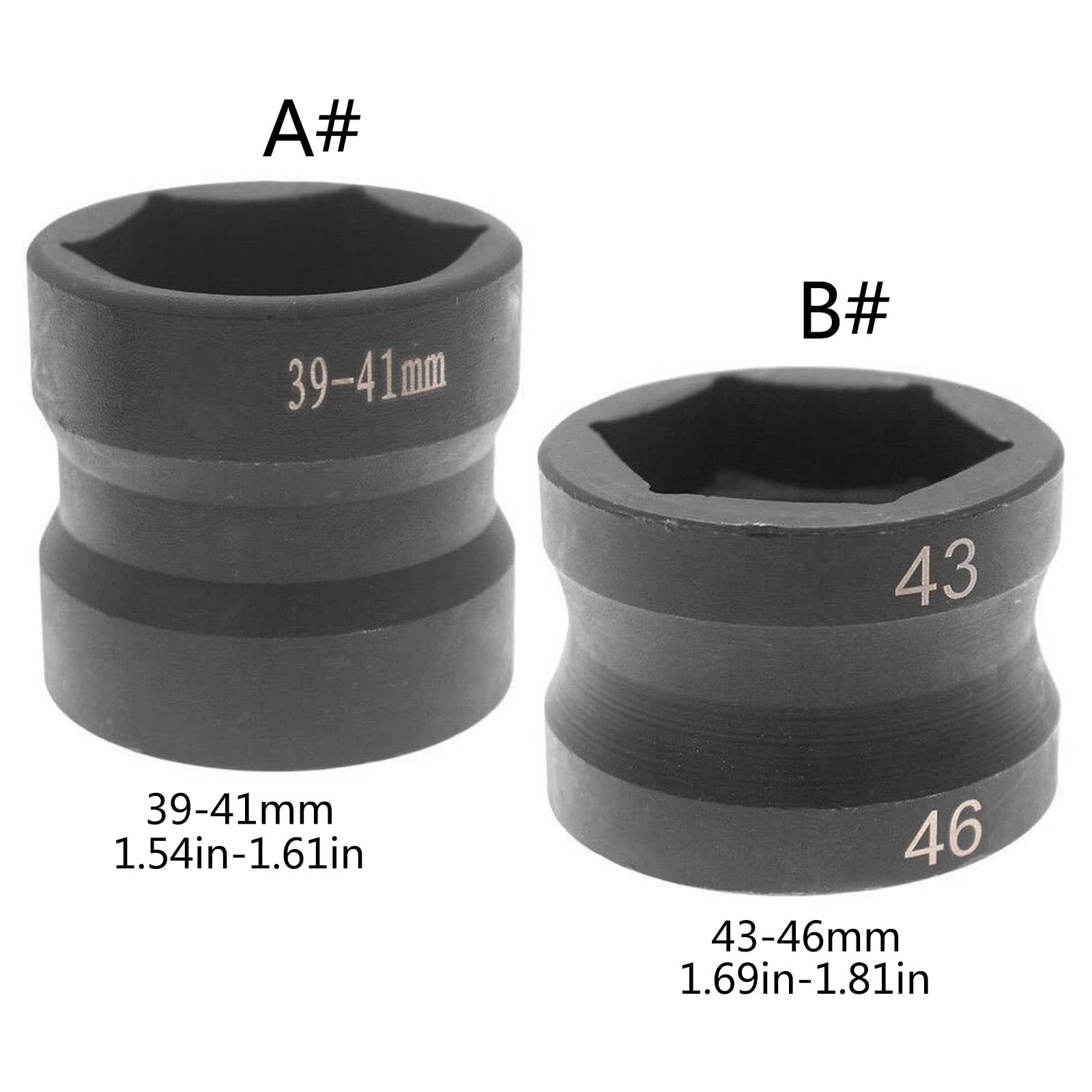 39-41 mm 43-46 mm doppio per puleggia testa accessori adatti per dado manicotto cinghia puleggia strumento di rimozione moto