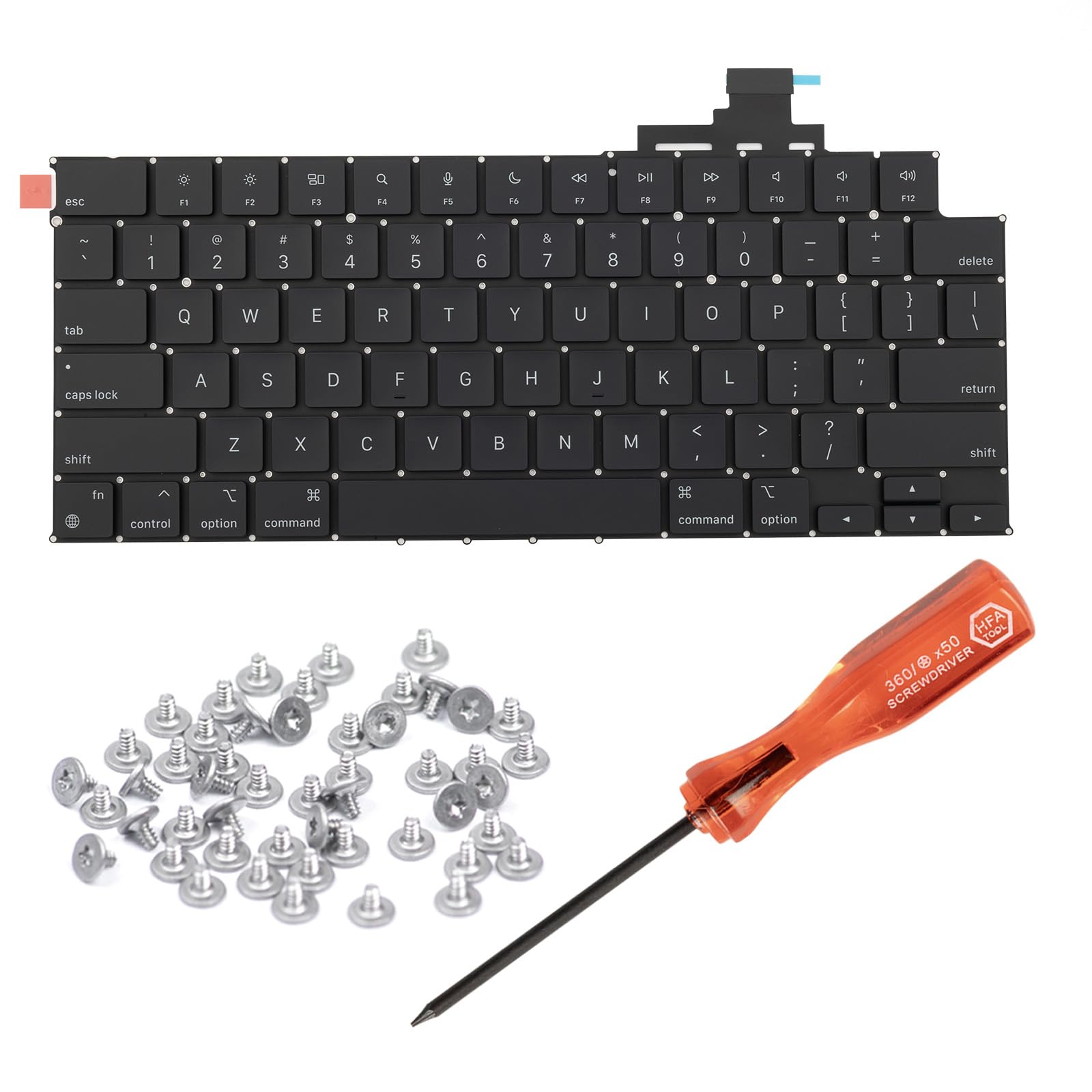 Amazon.com: HAWSON US A2681 A3113 A2941 A3114 Keyboard Replacement