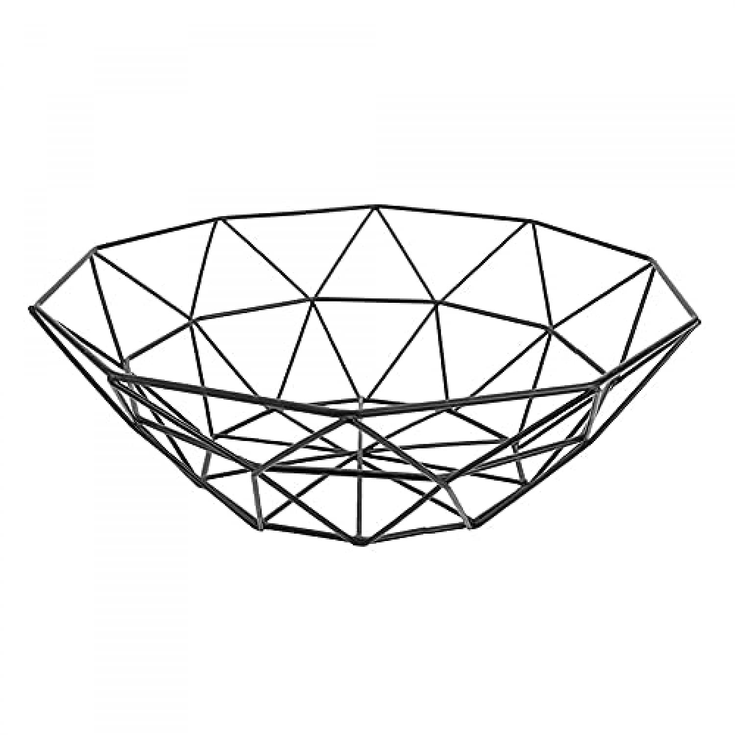CNfhFRY fruit bowl， Metal Wire Basket Kitchen Rack Fruit Vegetable Storage Holder Snack Tray Bowl
