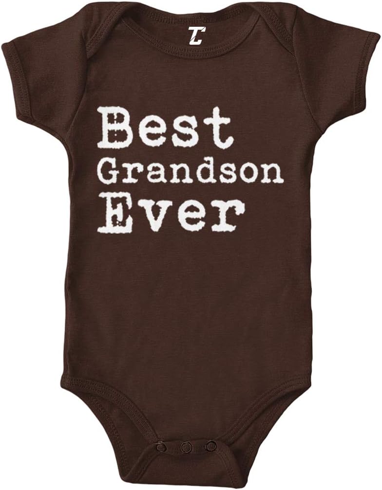 Tcombo Best Grandson Ever - Birthday Gift Bodysuit