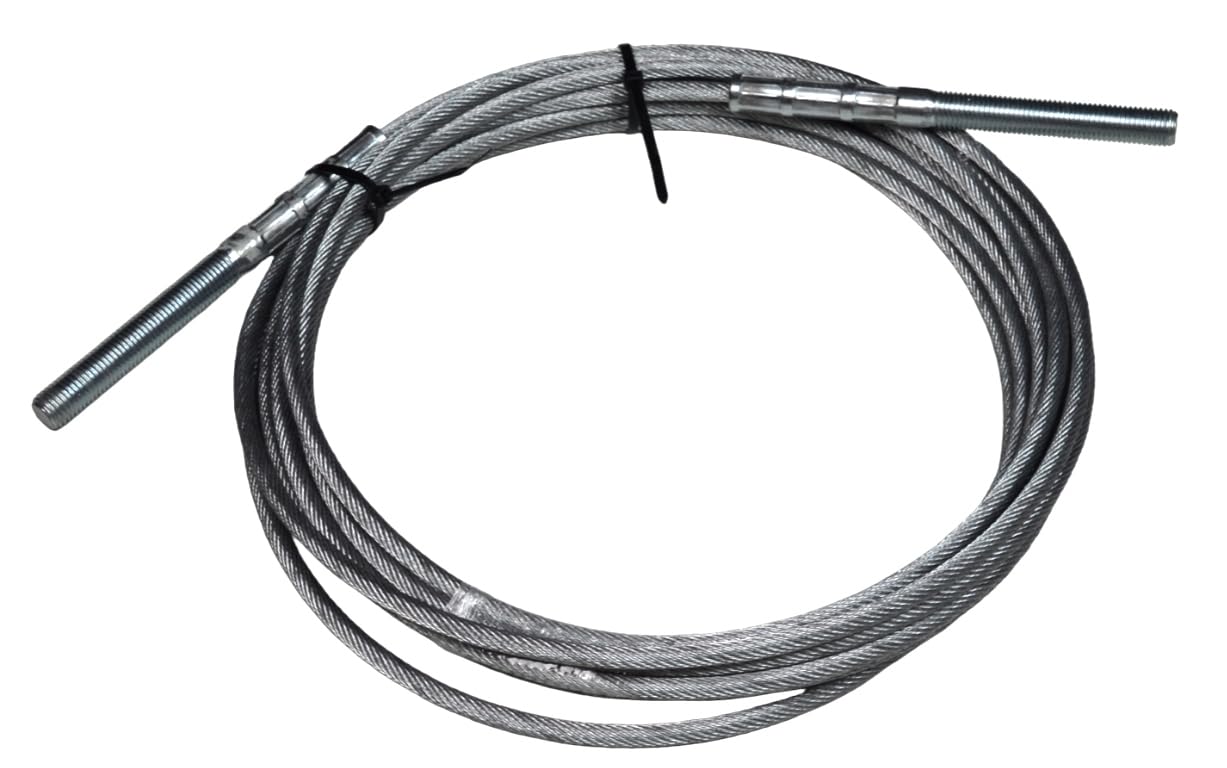 Stahlseil 920 cm mit 2X Gewinde M16 für 2-Säulenhebebühnen, DTPF/DTPO