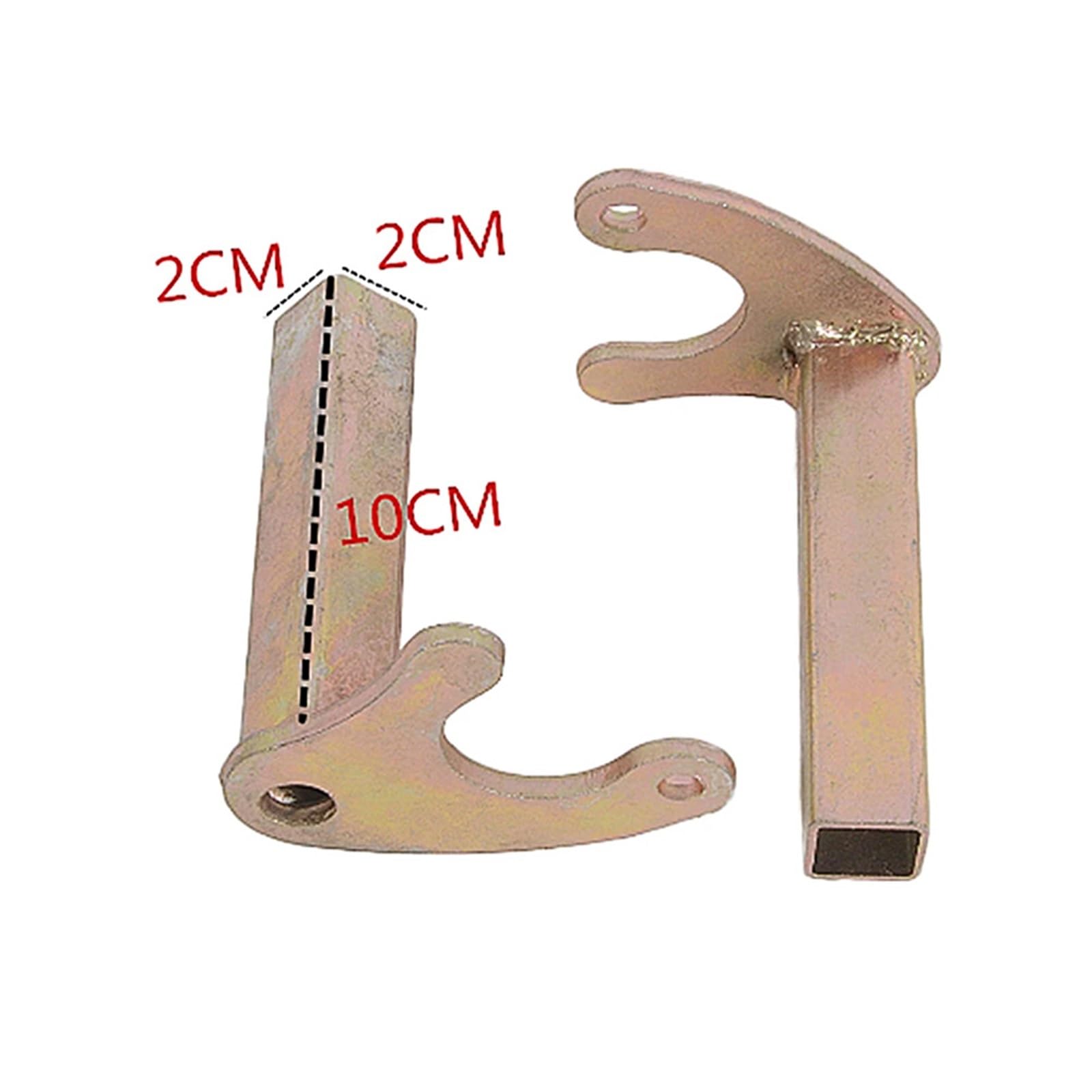 adapter podpórki 2PCS Motorcycle Bike Stands Wheel Support Frame Stand Swing Arm Lift Tripod Hooks Hook Fork U-style With Rubber