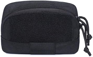 Tactical Modular Pocket Waist Bag Molle Small Tool EDC Belt Hook Elastic Loop Carrier Plate Military Hunting Vest Mini Outdoor Bag