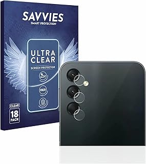 Savvies Screen Protector compatible with Samsung Galaxy A24 4G (ONLY Camera) Protection Film Clear 18-Pack