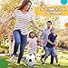 Dilabnba Mini Soccer Balls for Kids Toddlers 6-12 Months, 6'' Bouncy Kickball Footballs Sport Balls for Indoor Outdoor Playground Beach, Dodgeball Soft Ball Gift for Girls Boys 2 3 4 5 6 7(6 PCS)