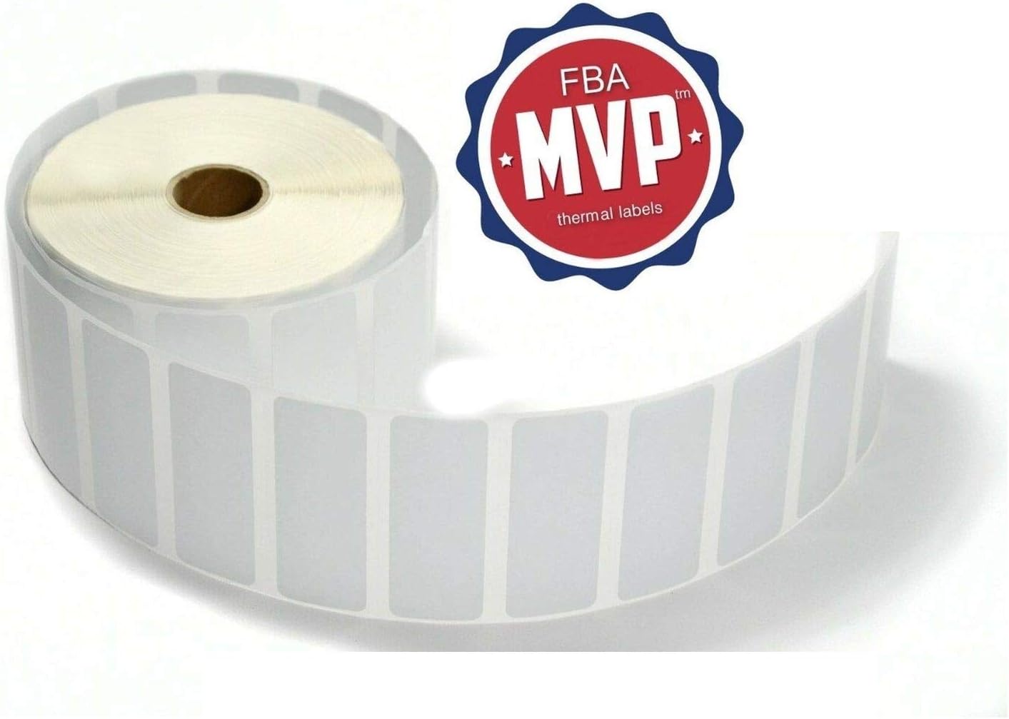 FBAMVP 4000 Self Adhesive Thermal Labels, 1x2.6-Inch, 2 Packs