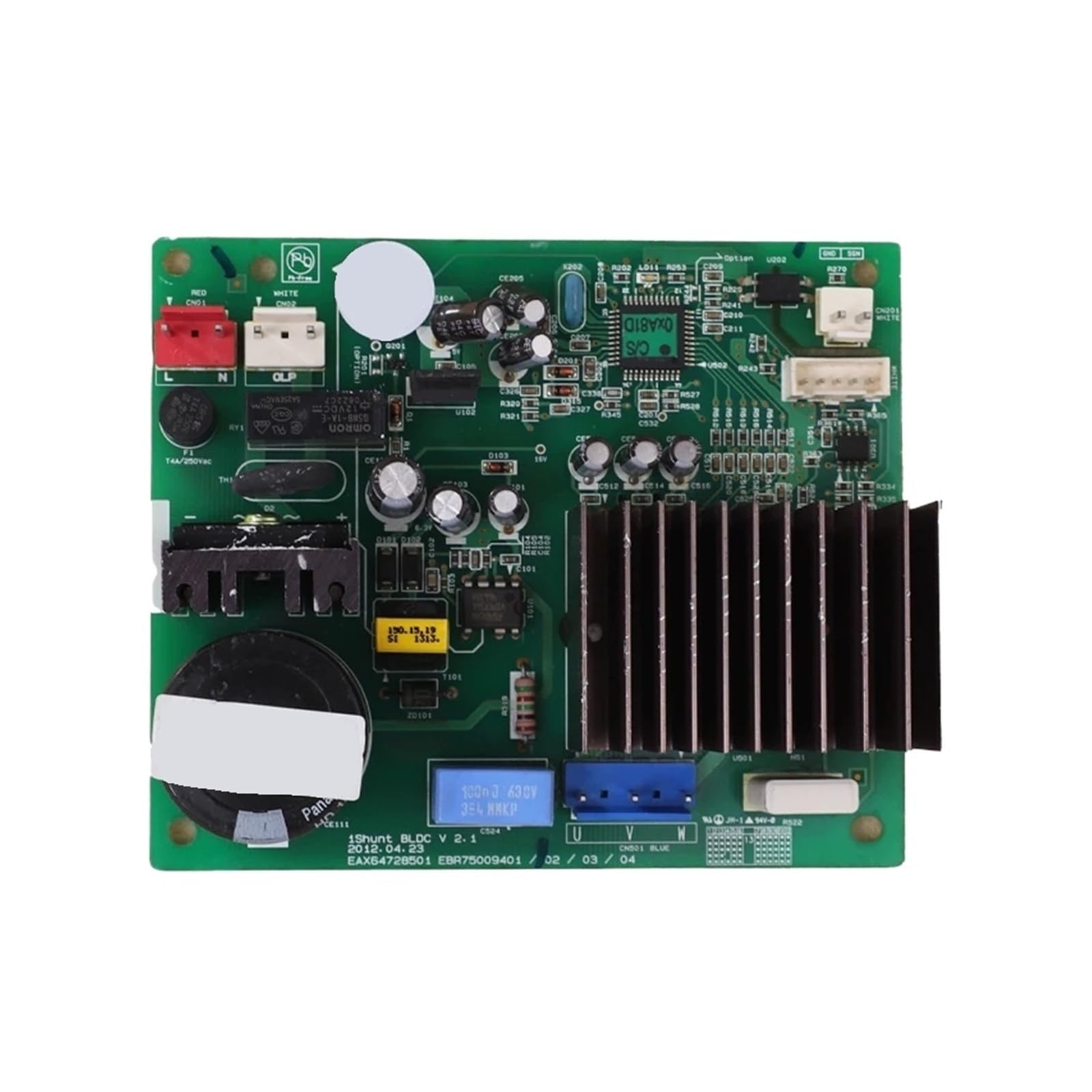 Refrigerator Control Board ，Compatible For LG, EBR75009401 Motherboard Inverter Control Board