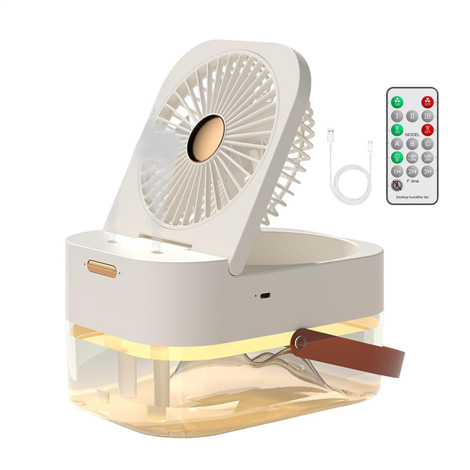Ventilateur de climatisation portable et refroidisseur d'air évaporatif personnel USB
