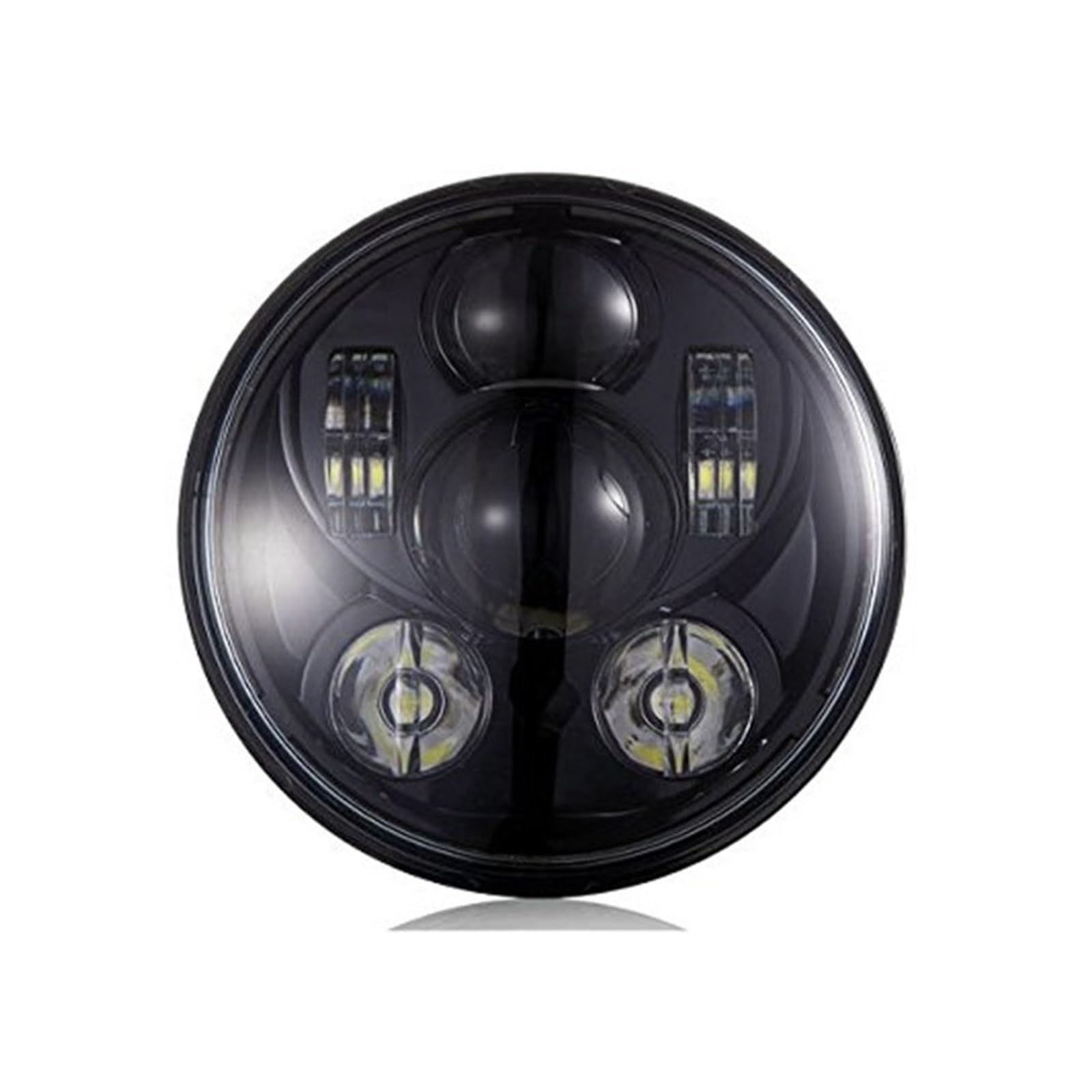 1 X 6 "18W Signal LED Strip And 5.75" LED Headlamp Round 5 3/4 "headlamp Compatible With 883.
