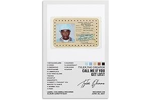 YELLOWV Tyler Poster The Creator Call Me If You Get Lost: Immerse...