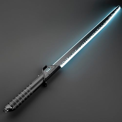 Miniatura 7 de Xenopixel 3.0 - Sable de luz con control de movimiento, serie oscura, sable de mandalore Elite de duelo negro, 34 fuentes de sonido, color infinito,