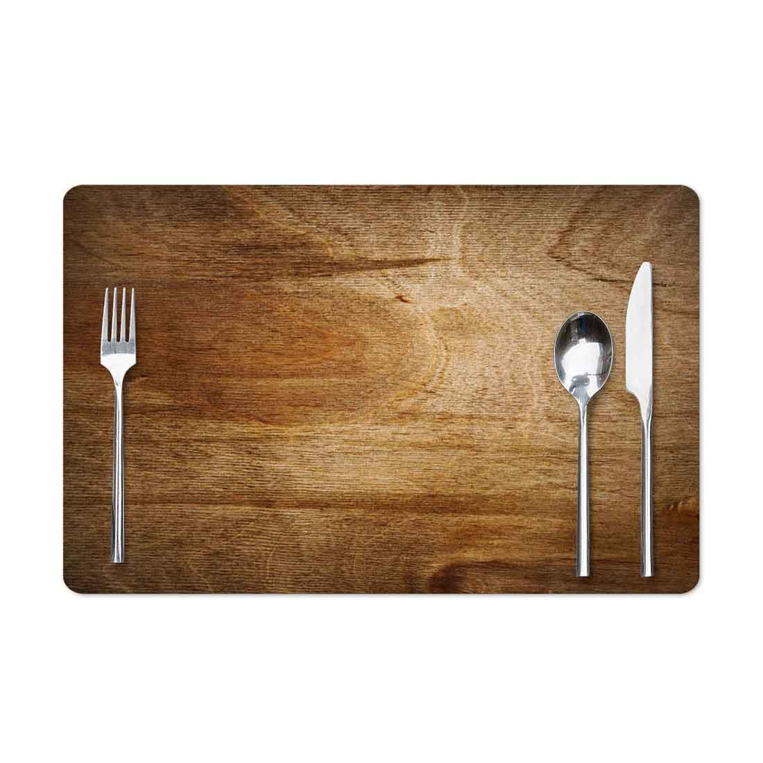Buy NISH! Wooden Table Mats Wooden Placemats 012 (MDF, 17" x 11