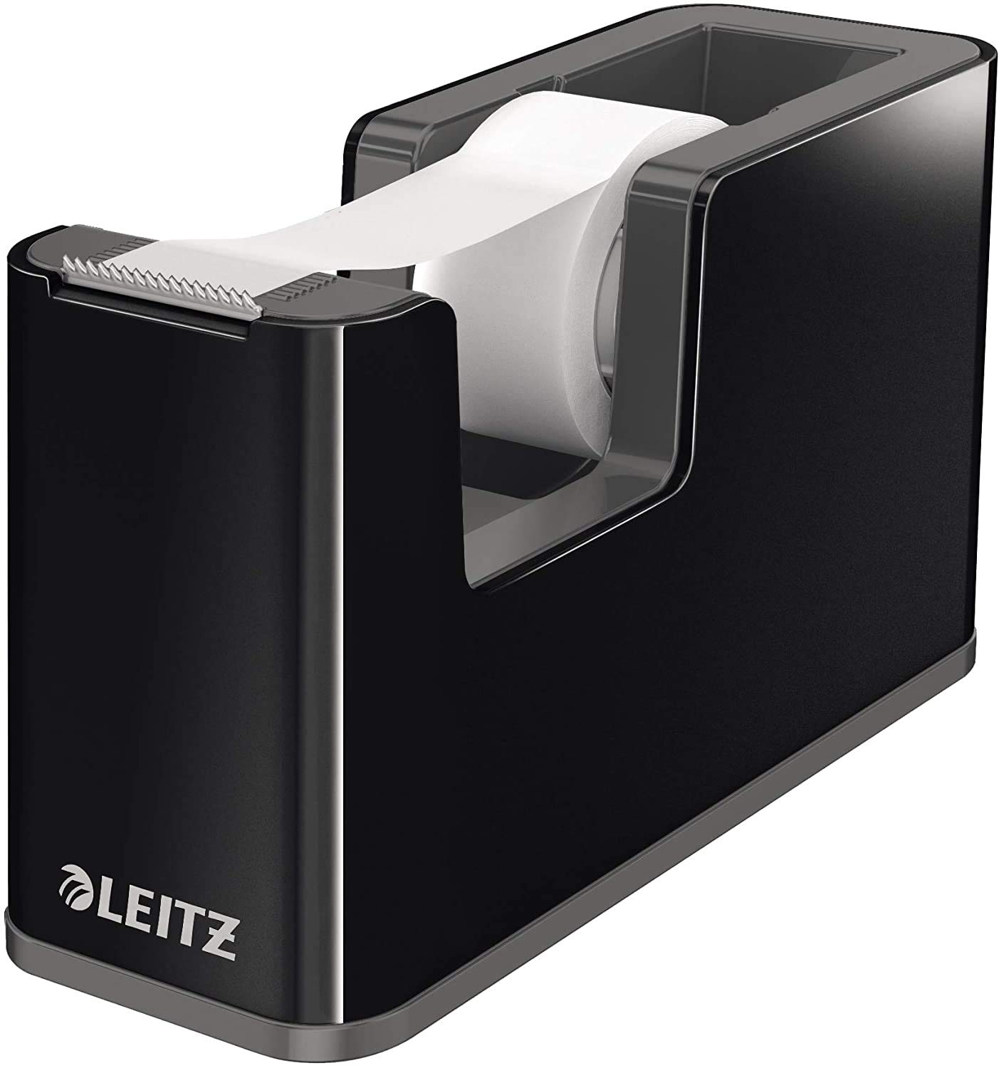 Leitz 53631064 Sound Stifteköcher (Soundverstärkungsfunktion, Wow) Schwarz/Anthrazit (Schwarz/Anthrazit Komplett - Set)