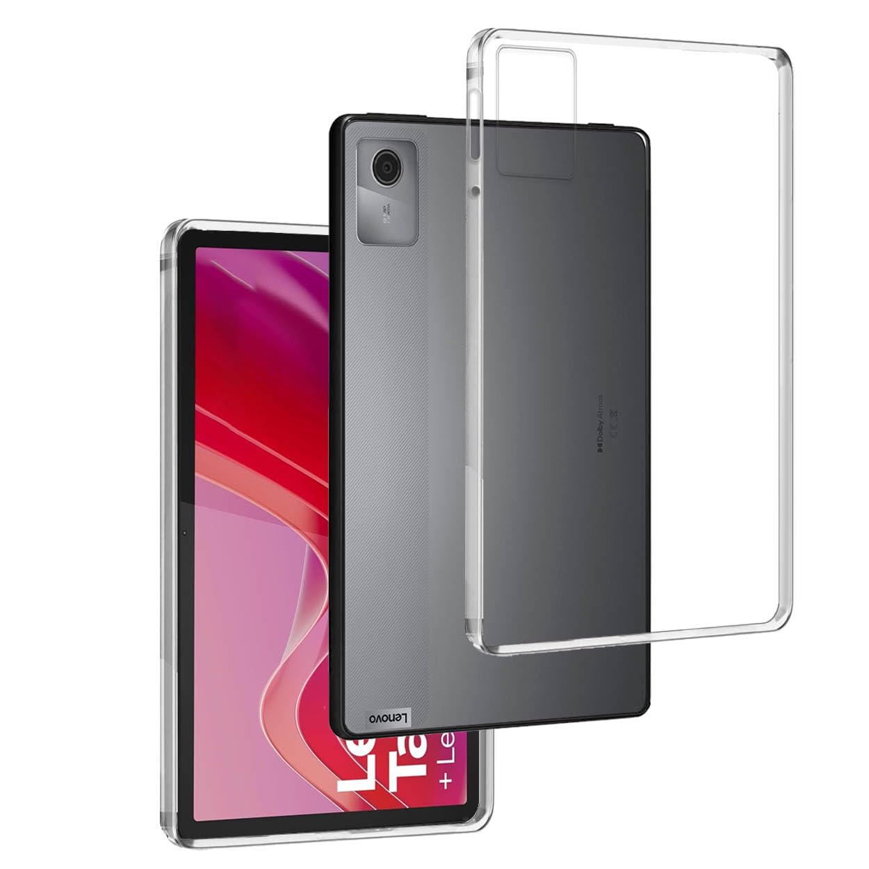 Silikonowe Etui Przezroczyste do LENOVO TAB M11 11", Ultra cienkie 0,33mm, Silikon TPU smukłe i bardzo lekkie etui ochronne