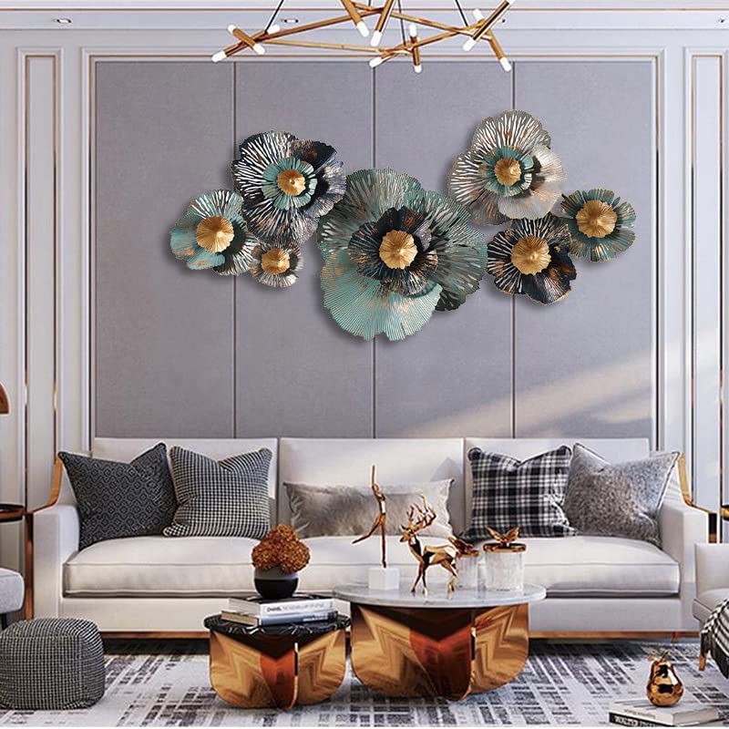 SUNVALLEY Metal Wall Art Iron Wall Hanging Home Decoration Perfect for Living Room/Hotel/Restaurant/Bedroom/Drawing Room (Color : Multi) (Size: 50 X 22 INCH) (1111) (B0CQVJ5HNN) Amazon Price History, Amazon Price Tracker