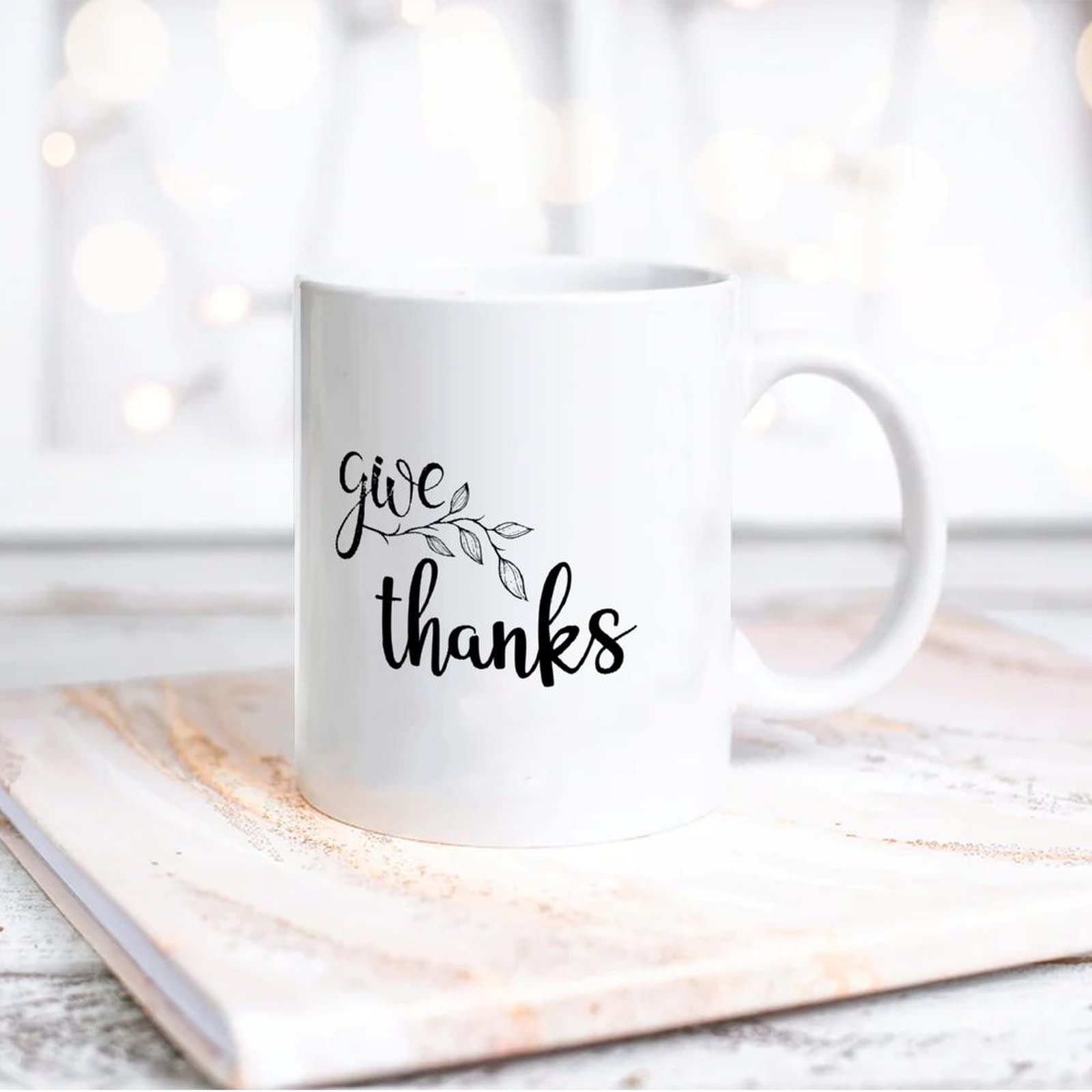 IKJHG Tasse à Café En Céramique Avec Inscription