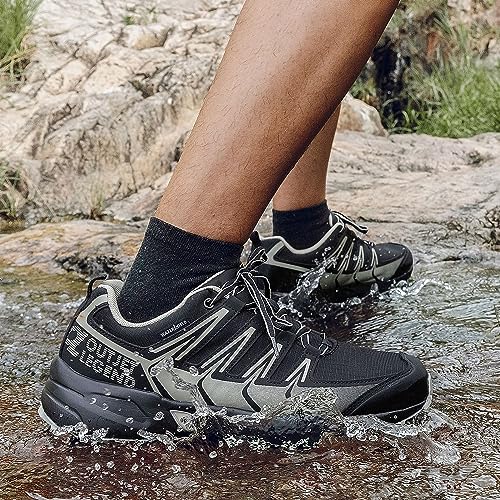 OL OUTJET LEGEND Men's Waterproof Hiking Shoes Lightweight Hiking Sneakers for Outdoor Walking Hiking Trailing 6