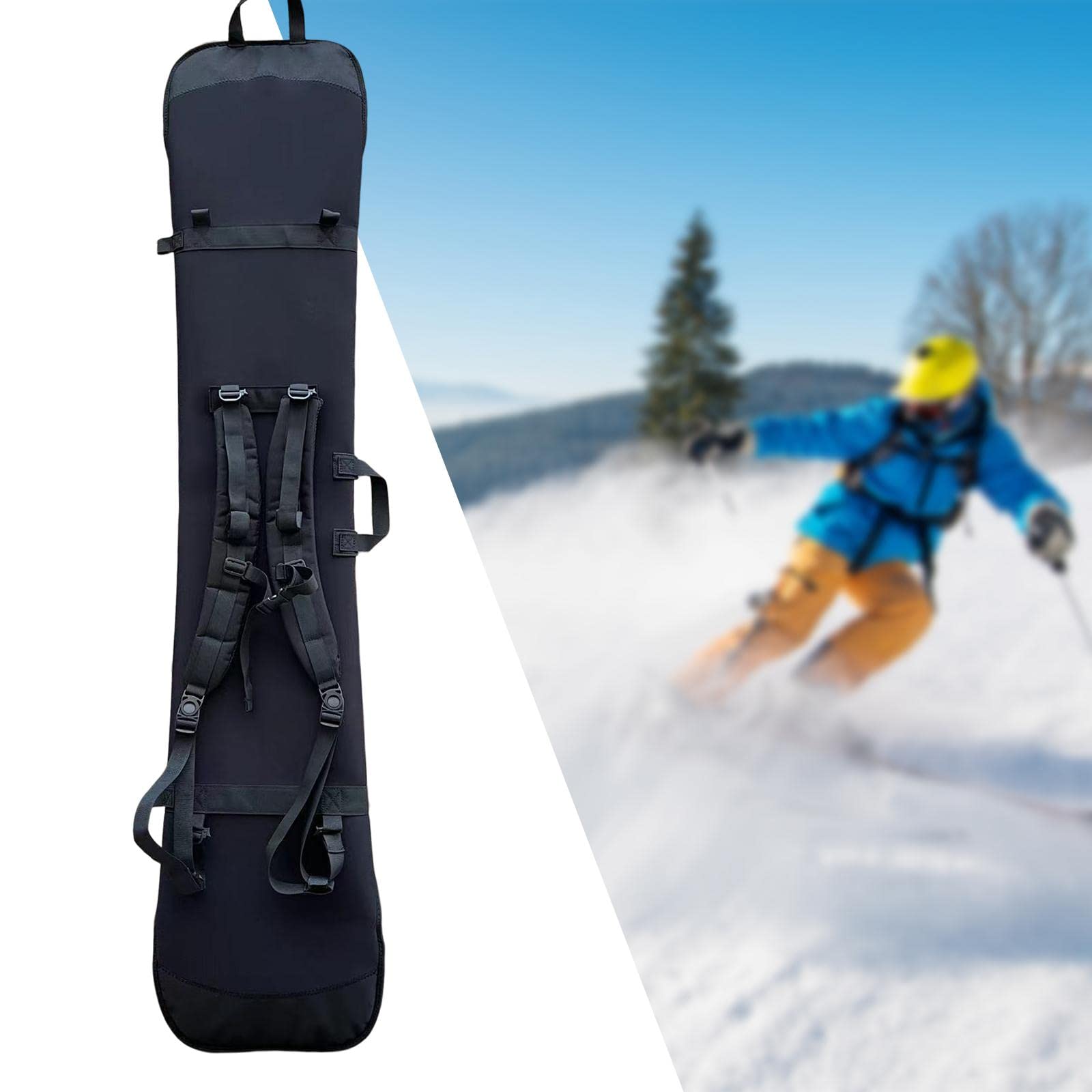 Torby na buty narciarskie Torba podróżna na sprzęt snowboardowy z osłoną ochronną 3,5 mm torba bagażowa