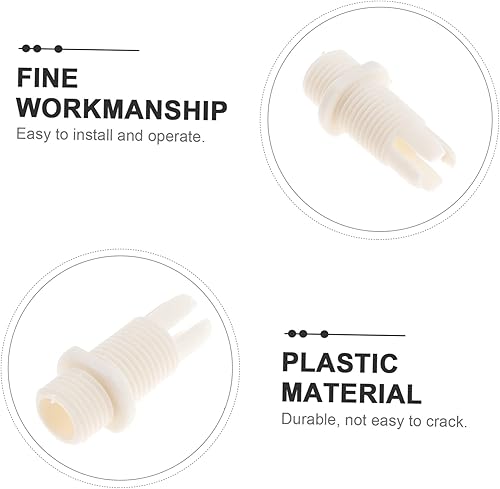 Miniatura 2 de UKCOCO for Pcs Lock Wire Chandelier Buckle Rg11 Connectors Cable Glands Hanging Lights Clamps Ventilador Solar Para Casa Cord Grip Grips for Thread