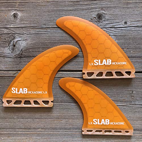 Slab-Surf Fins Thruster Hexa Full Orange Futures Talla L