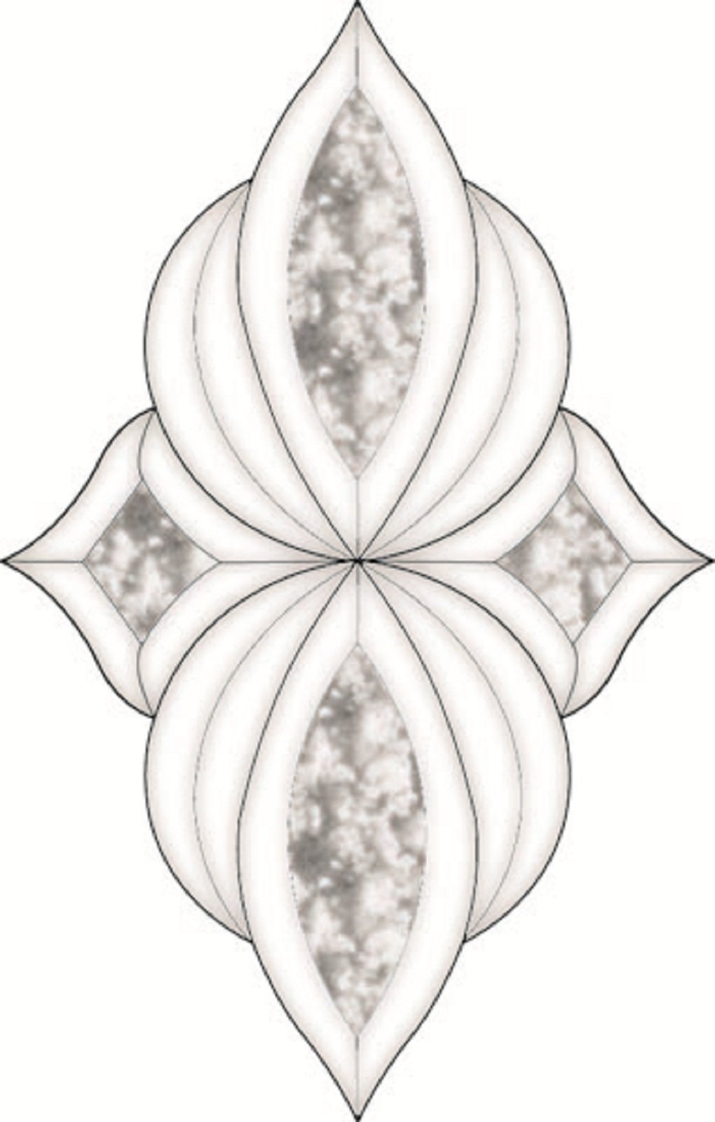 Stained Glass Supplies Gluechip Bevel Cluster Ec548gc