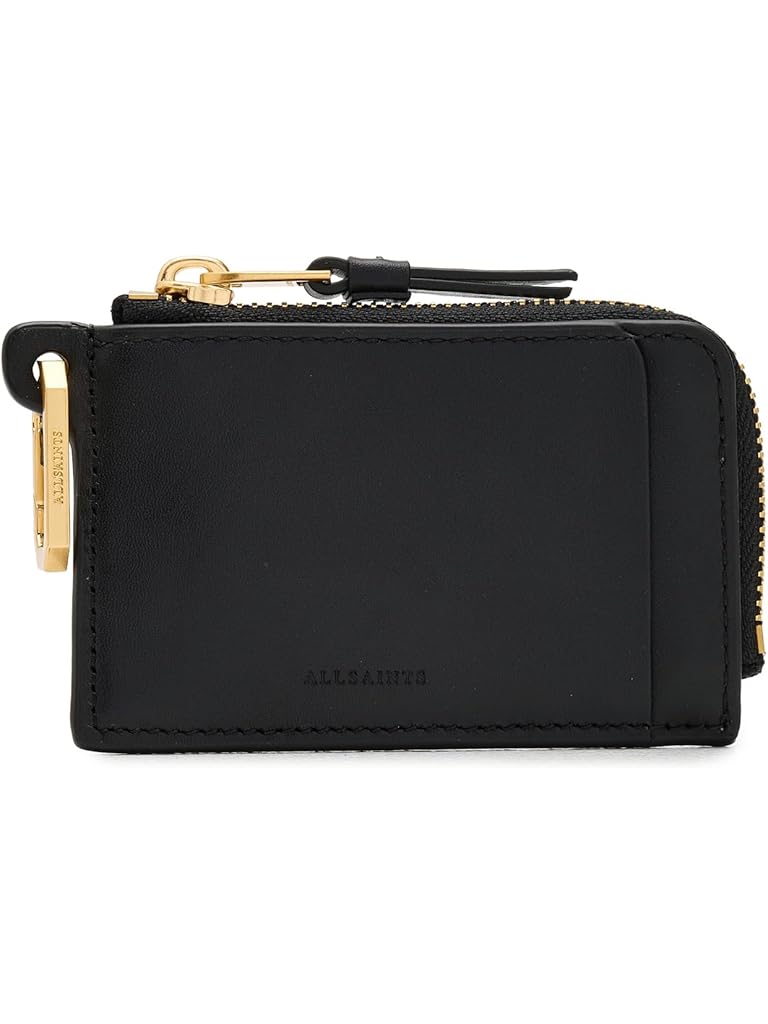 Black AllSaints Remy Wallet