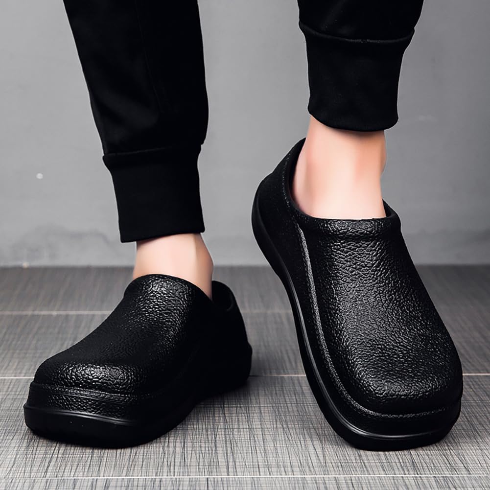 Unisex Work Shoes Chef Special Waterproof Oil-Proof Anti-Skid Shoes Kitchen Care Medical Shoes