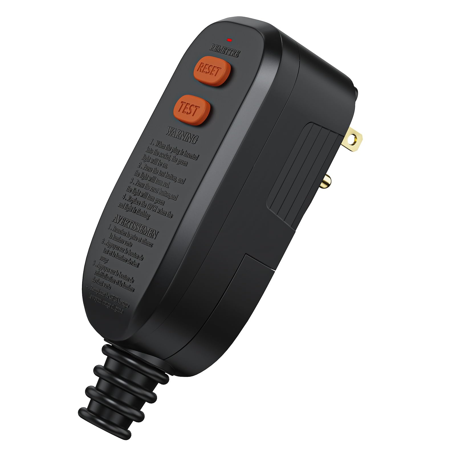 セキュリティ PLUG DRL+ for  F/G/I Amazon.com: GFCI Replacement Plug Assembly with Ground Fault