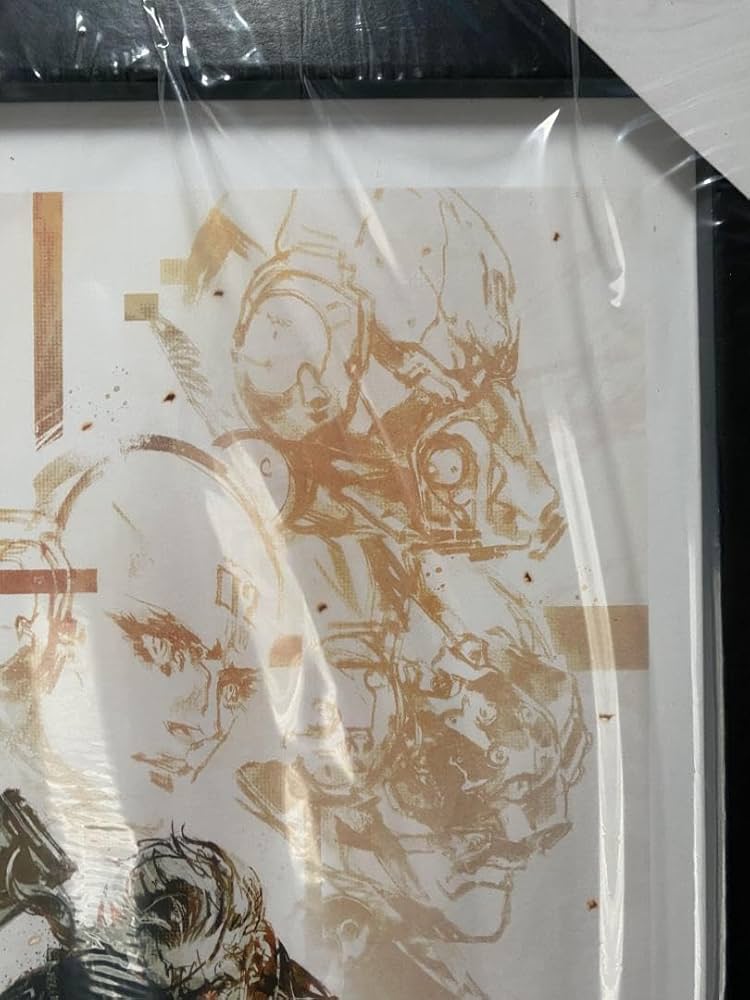 希少 Happyくじ L GEAR SOLID V LAST賞 複製原画 Amazon.co.jp: Happyくじ METAL GEAR SOLID V 複製原画 新川洋司