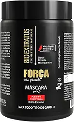 Bio Extratus Mascara Força C/Pimenta Crescimento Do Cabelo