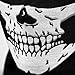 SOFIT SF-01 Skull Mask, Mascarilla Fantasma de Medio Cráneo Tubular Estirable, Motociclista...