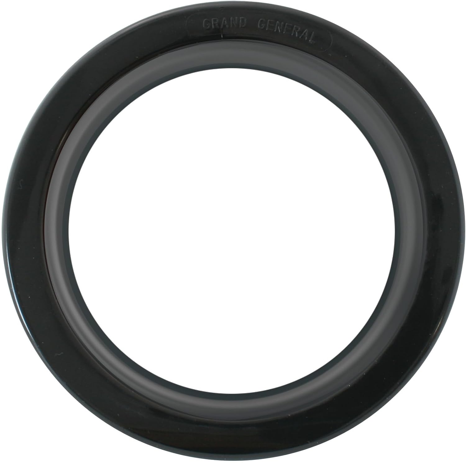 Grand General 80473 Black 4" PVC Rubber Round Grommet