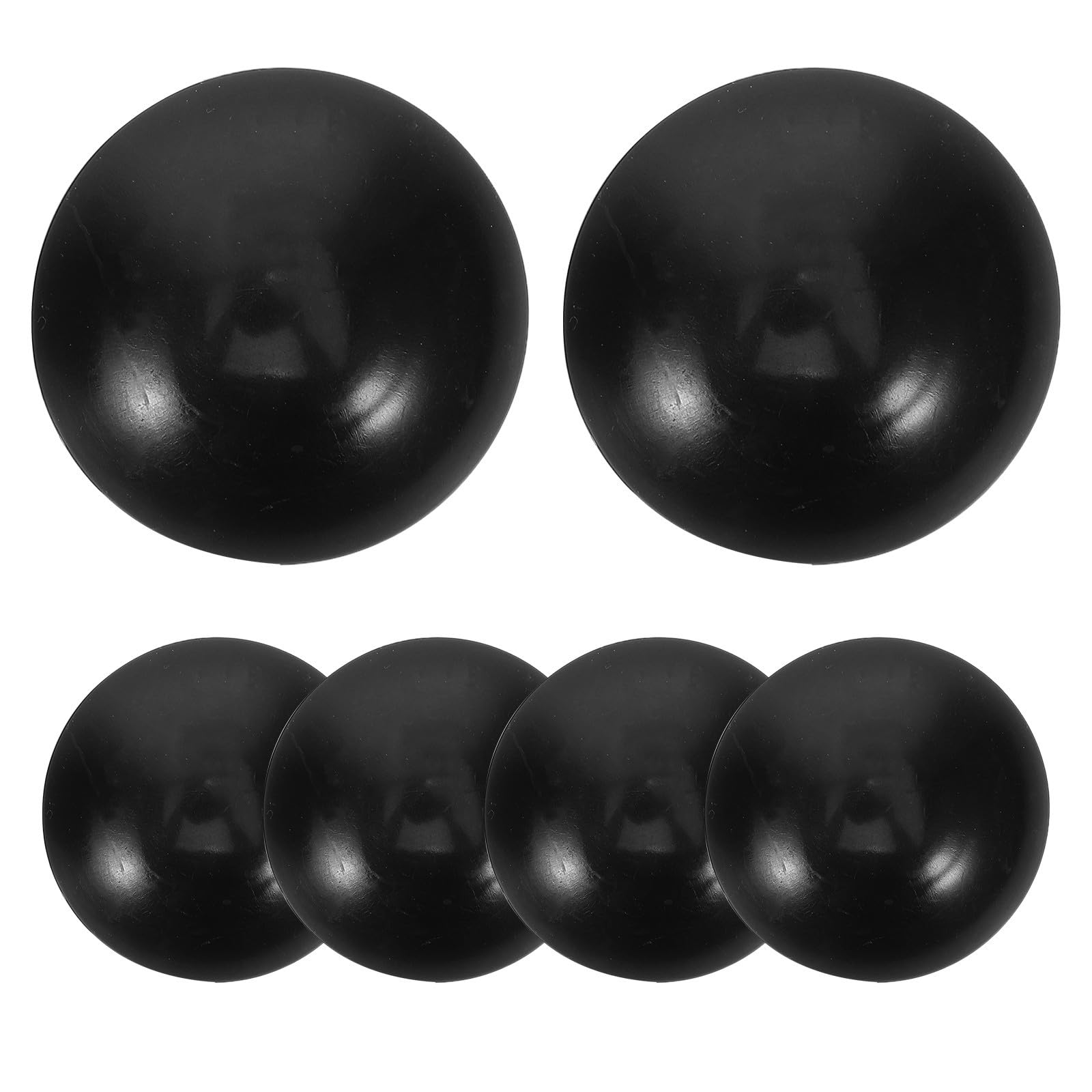 SWETRACE Trampoline Tube Caps 6 Pieces Rubber Covers for Frame and Mesh Enclosure Connection Accessories