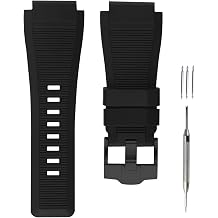 Bell & Ross B&R BR-01 BR01 BR-03 BR03 BR03 Dalg  Silikon Kay  Erkekler ve kad nlar i in yedek wirst watchband i in Kau uk Saat Kay
