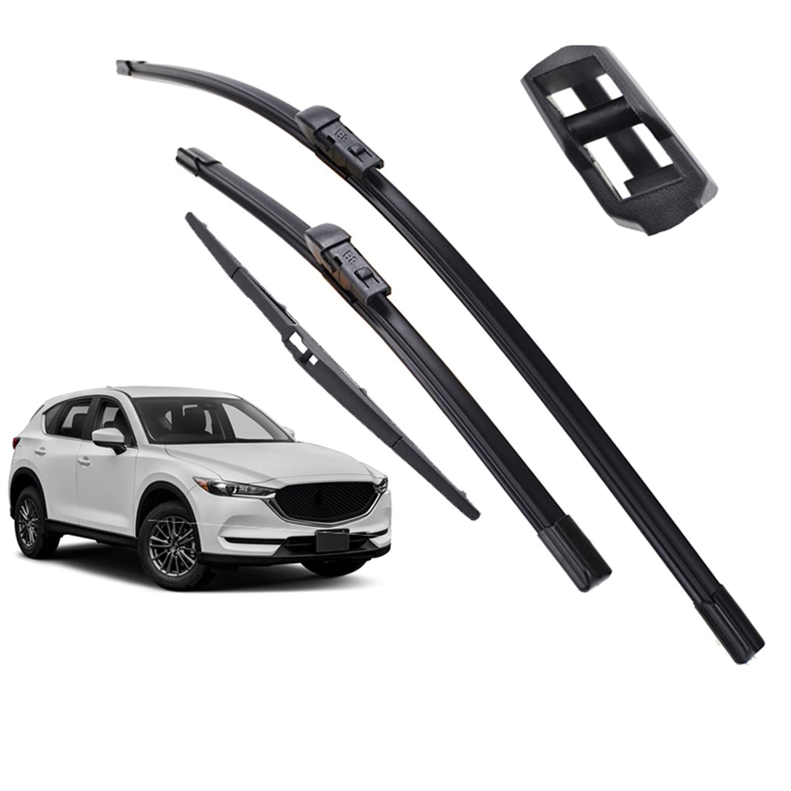 Essuie-glace pour Mazda CX-5 qui élimine les traces - Pack avant arrière 2017-2020