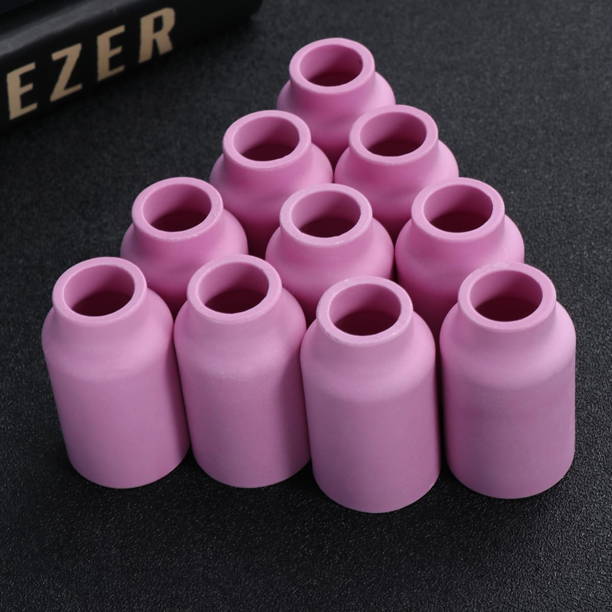 10 Piece 54N14 Medium Ceramic Tig Welding Nozzle Cup Accessory | High Temperature Resistant, Strong Wear Resistance, Compatible with Most Welding Machines, Torch Parts