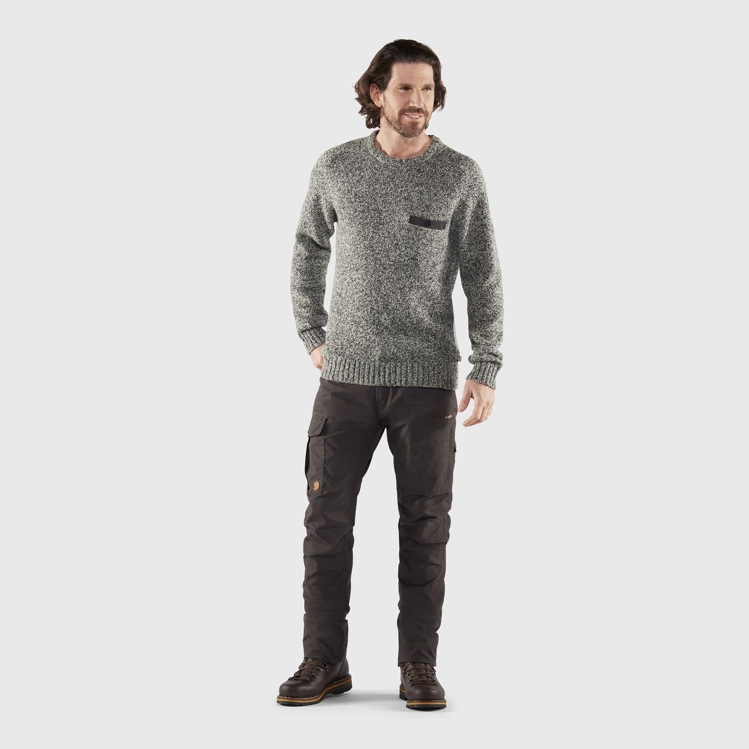 Fjällräven Mens Lada Round Neck Sweater - Image 3