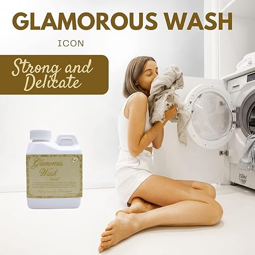 Miniatura 3 de Worldwide Nutrition Paquete, 2 artículos Tyler Candle Company Glamorous Wash Icon Scent Detergente líquido para ropa - Detergente líquido de lujo