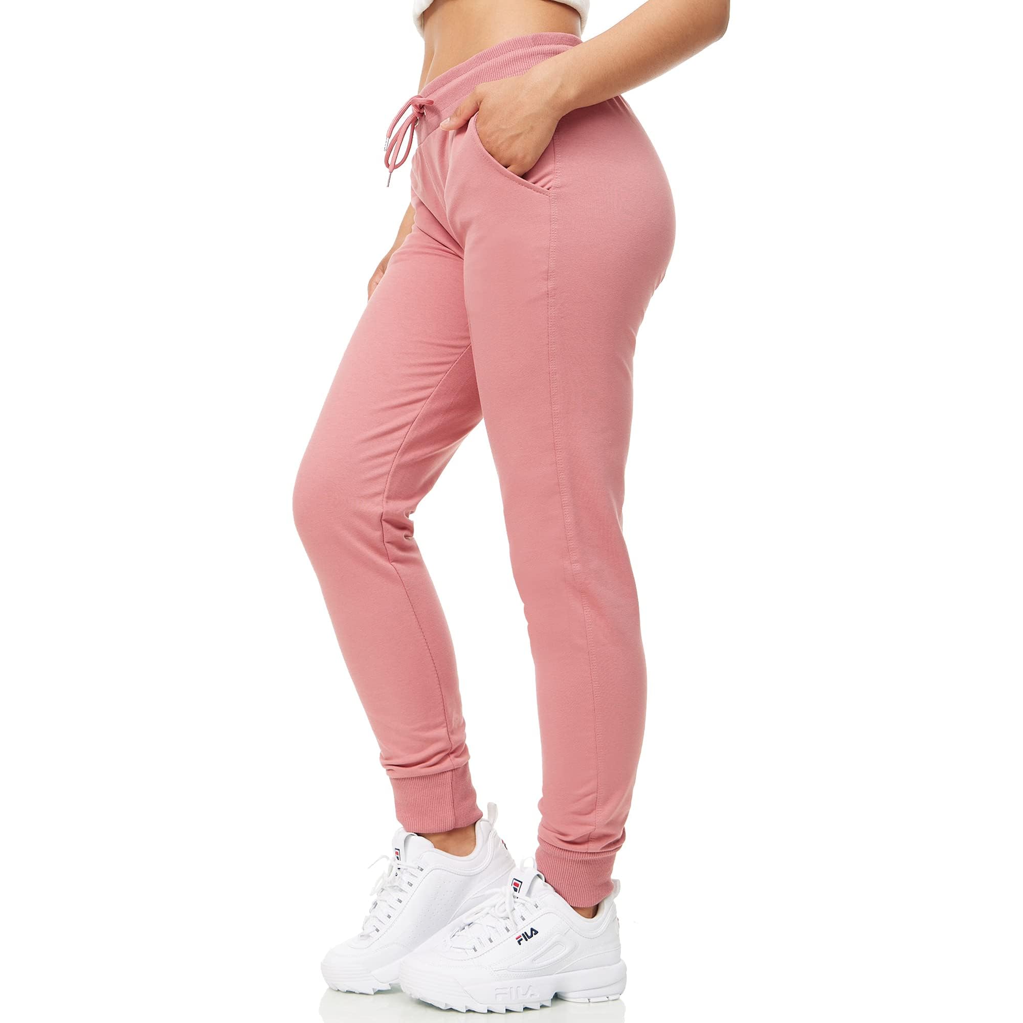 Smith & Solo Jogginghose Damen – Sporthose Frauen Baumwolle| Sweatpants Slim Fit Freizeithose Lang | Trainingshose Fitness High Waist – Jogger Laufhosen Modern