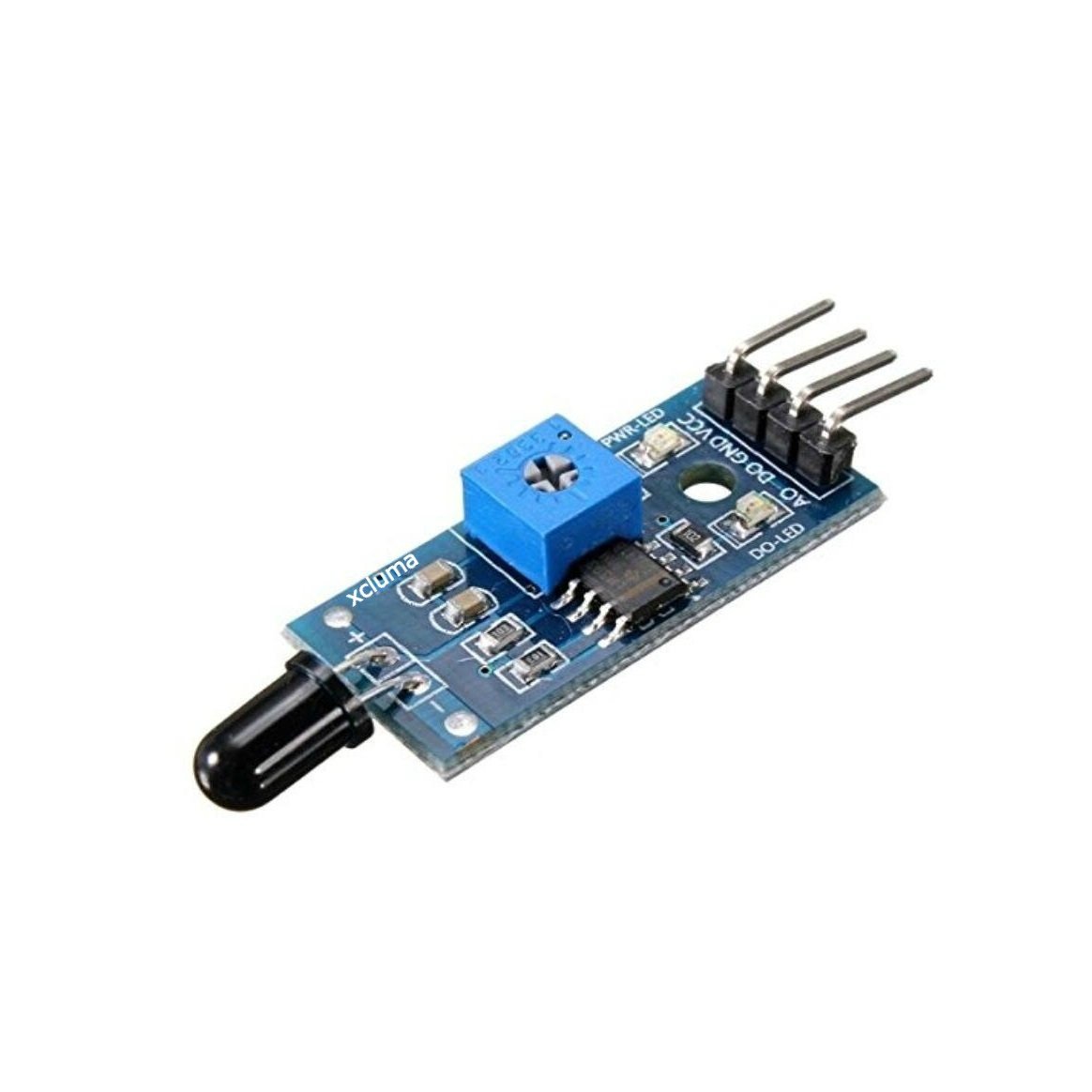 xcluma Flame Sensor Infrared Receiver Module Ignition Source Detection Module-image-5