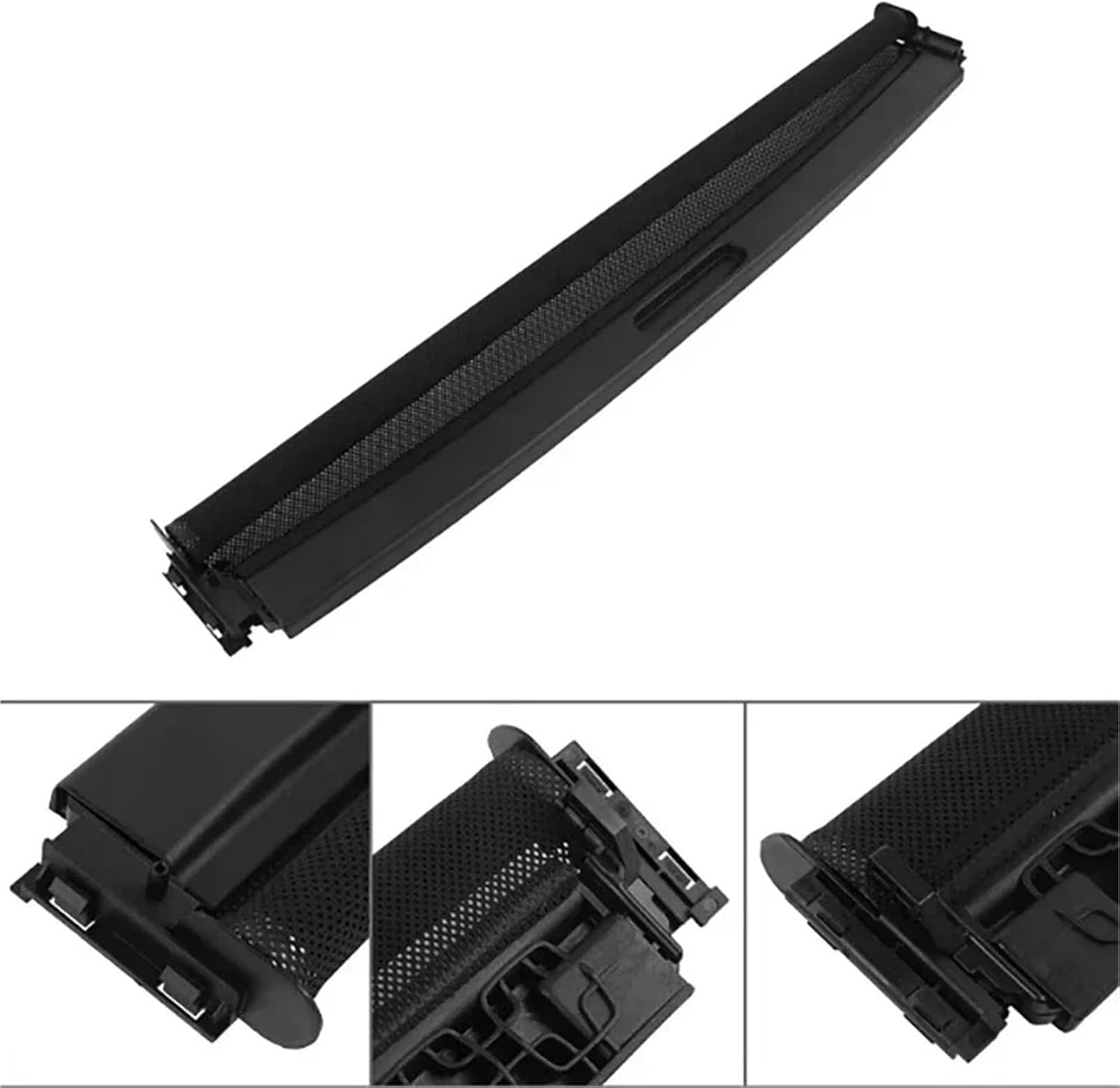 Car Interior Roof Cover Panorama Sunroof Sunshade Curtain Cover Compatible for BMW Mini R55 R56 R60 54102755849 54102757016(Gray Front Curtain)